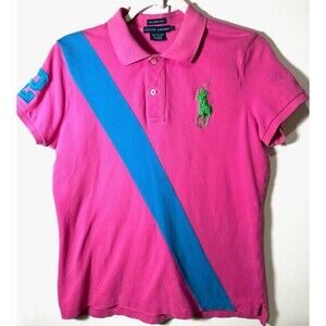Unisex Pink/Blue/Green #2 Polo Ralph Lauren Shirt *Chief Keef type* Exclusive